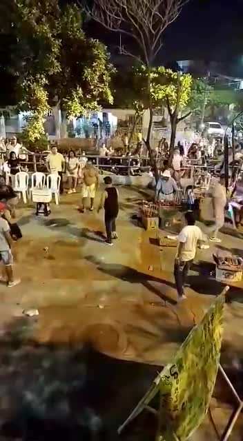 Pelea en festividades de la Virgen del Carmen en Blas de Lezo