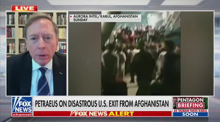 General Petraeus Compares Biden's Afghanistan Disaster to Dunkirk