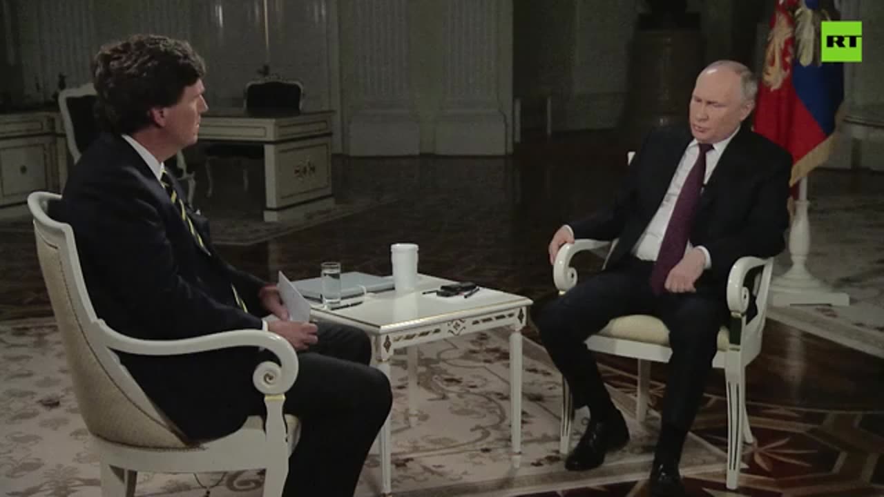 Интервью Такера Карлсона с Владимиром Путиным