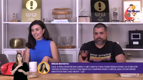 Nathalia Arcuri - live sobre onde investir em tempo e ano de eleições