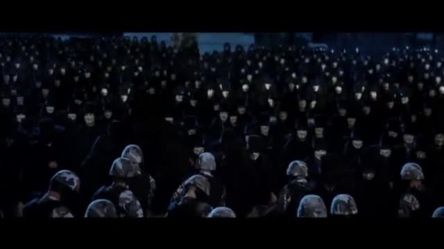 V for Vendetta - final revolution scene