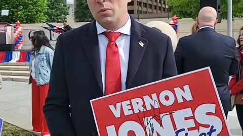 Press Conference with (R) Vernon Jones from Liberty Plaza ATL