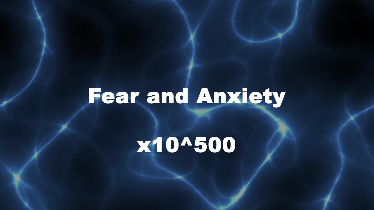 Amplified Reiki [AR] for Fear and Anxiety - 10^500 x Stronger Energy