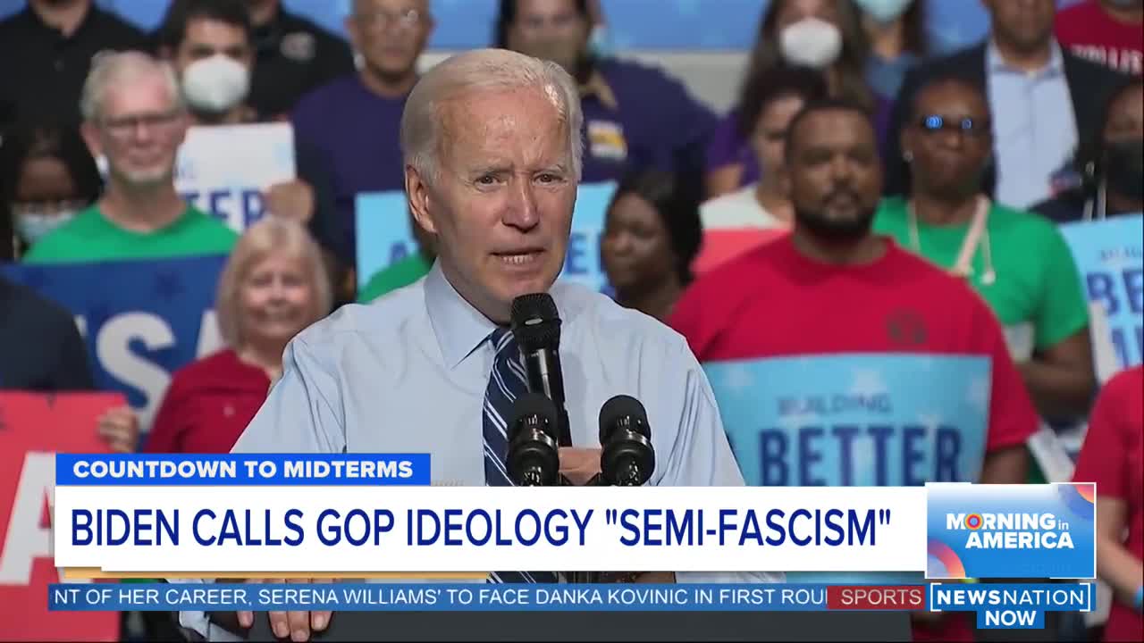 Biden Slams MAGA movement as 'Semi-fascism'