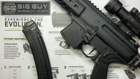 SIG Sauer MPX trigger demo