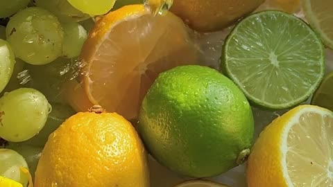 The beautiful view of fruits