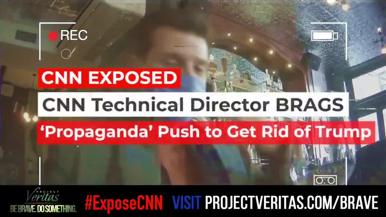 Undercover Video - CNN Director Admits ALL