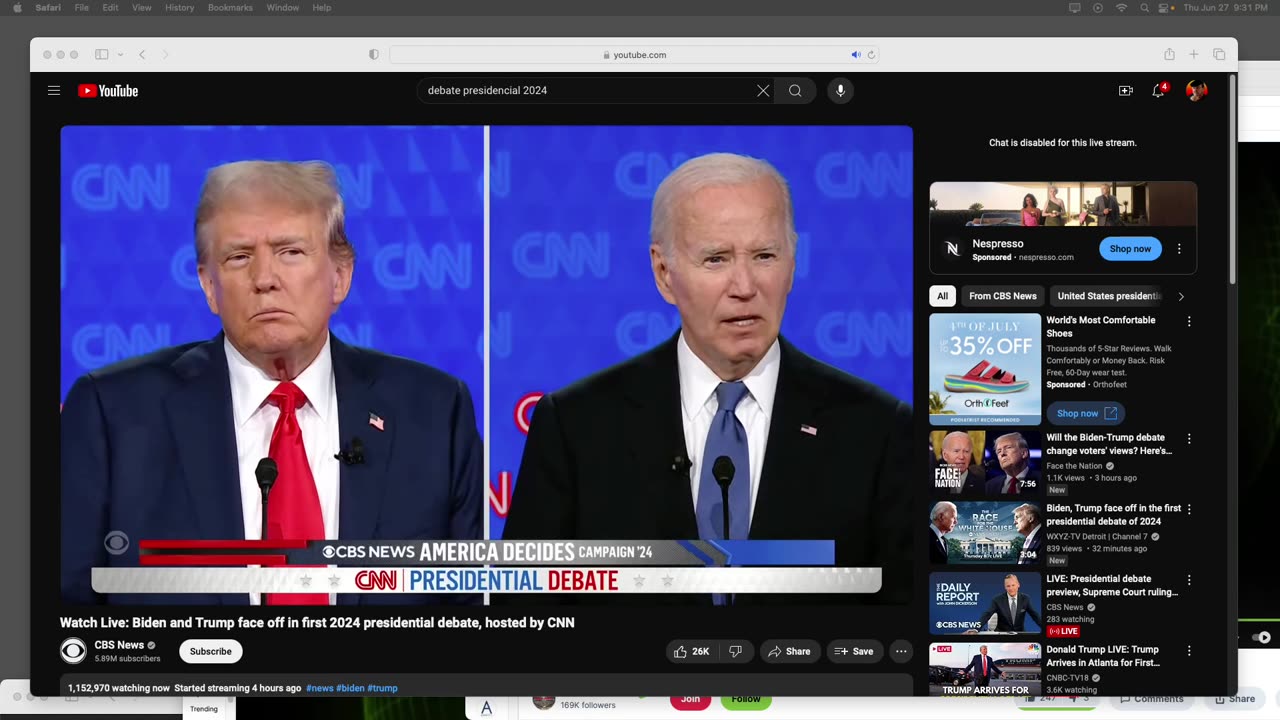 BIDEN - TRUMP DEBATE 2024