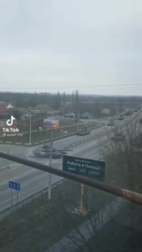 All according to the rules of the road. Nobody crosses the barriers.