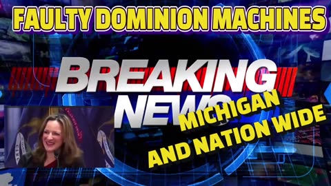 Dominion Voting Machines Glitching out ( Why isn't this a HEADLINE ?)