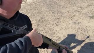 The Mossberg 590 Shockwave