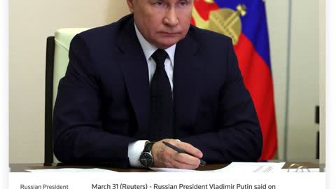 Putin says Russia will enforce rouble payments for gas from Friday | Reuters