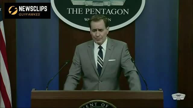 Pentagon Press Sec John Kirby 'I'll Refer You To The Russian Ministry Of Defense'