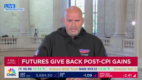 CNBC: PA Senate Race — Dave McCormick vs. Bob Casey? FETTERMAN: "Joe Biden's my guy." 🇺🇸
