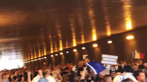 Reims, France: Massive Vaccine Passport Protest 7-31-21