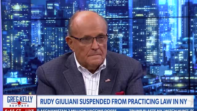 Rudy Fires Back at NY Over Suspended Law License: 'They're Destroying Fairness'