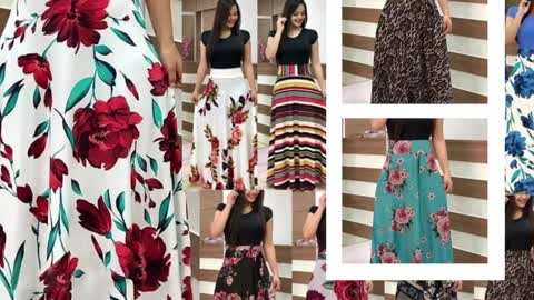 Summer Flower Print Long Banquet Dress