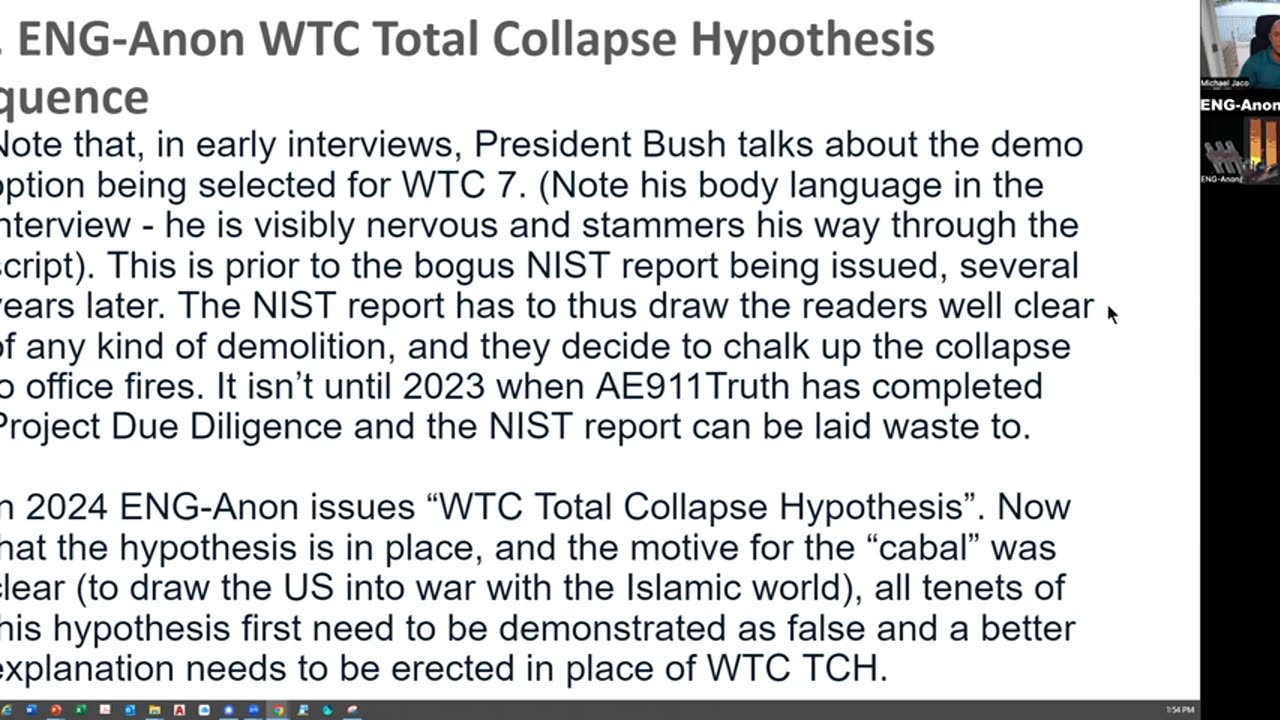 Was WTC Tower 7 used as a source and base to use a Direct Energy Weapon to bring