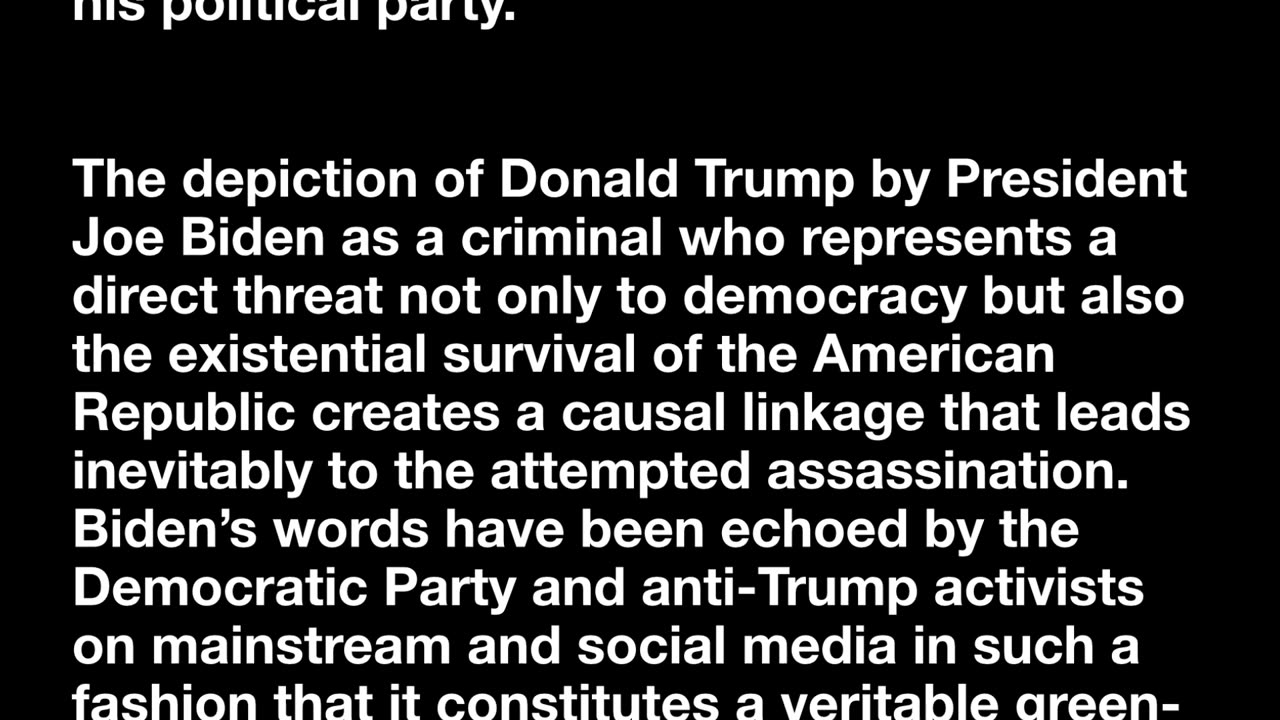 The attempted assassination of former President Trump underscores...