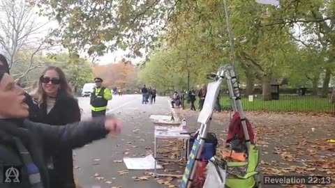 Speakers Corner_It Looks Like a Muslim Lady Does Not Know What She Converted Int