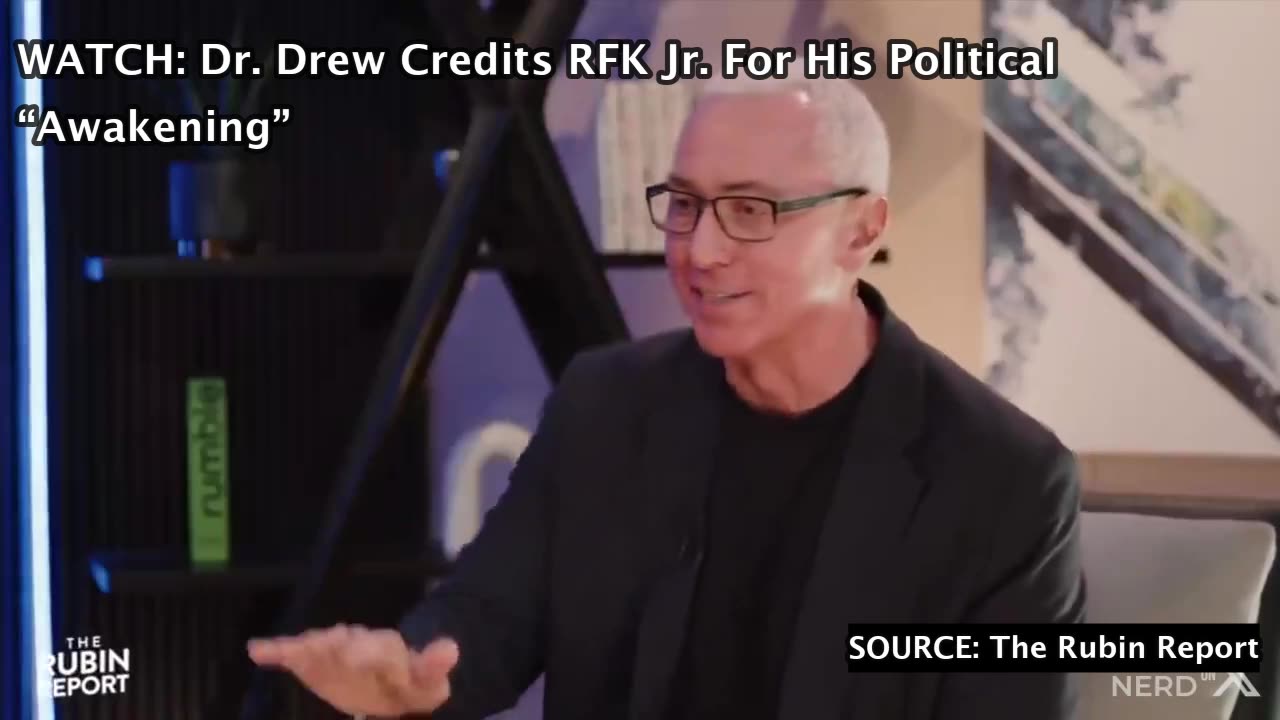 WATCH: Dr. Drew Credits RFK Jr. For His Political “Awakening”