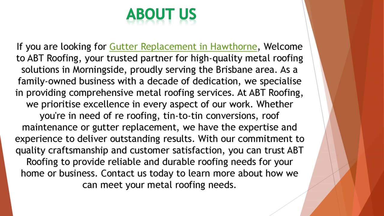 If you are looking for Gutter Replacement in Hawthorne