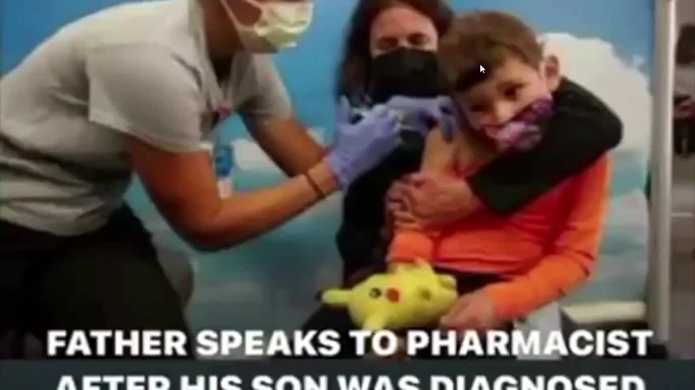 Father Loses It With Pharmacist After Son Develops Myocarditis-Caution: profanity)