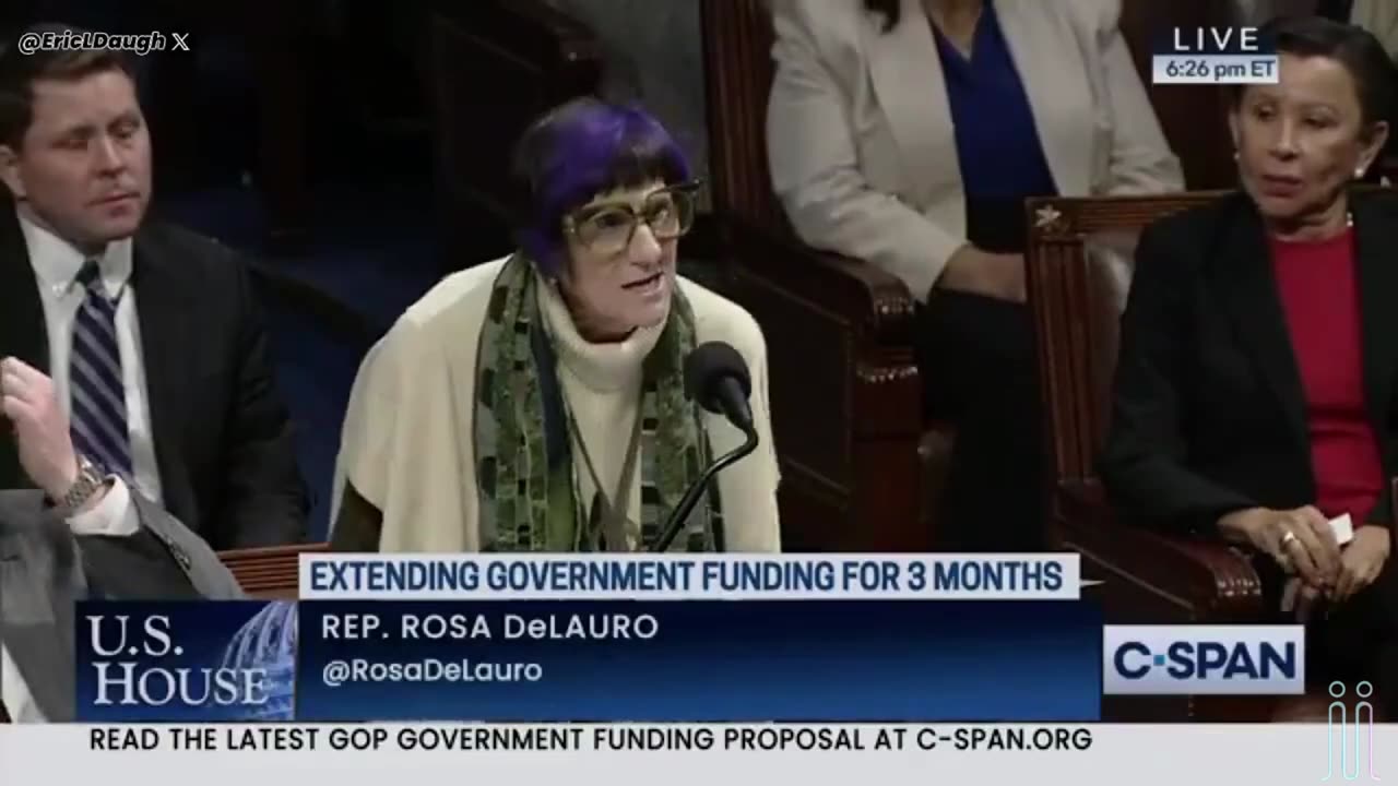 Rep. Rosa DeLauro is an idiot