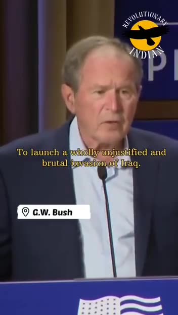 Bush Slips