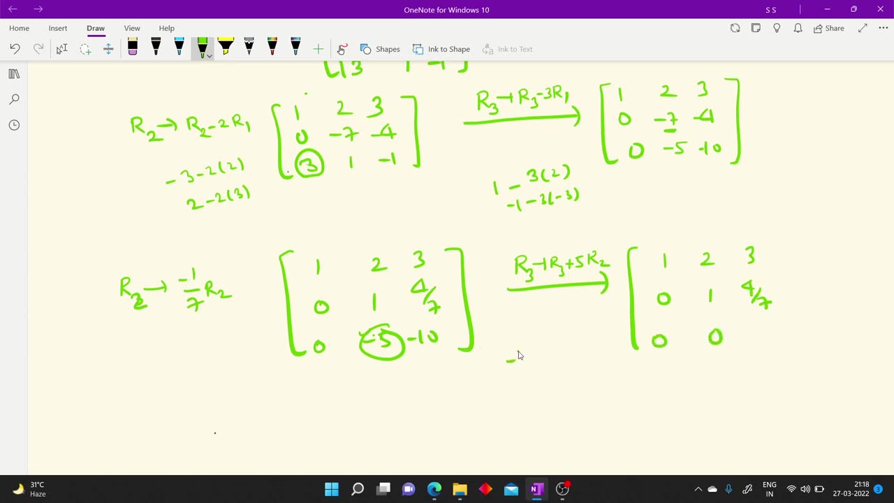 Linear Algebra - EcademicTube Video Solutions