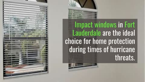 Impact Windows Fort Lauderdale