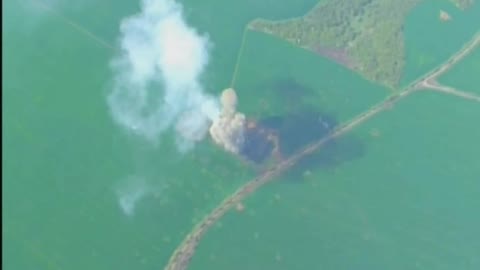05.05.2022 TOS-1A are working in the vicinity of the Red Estuary on Ukrainian positions