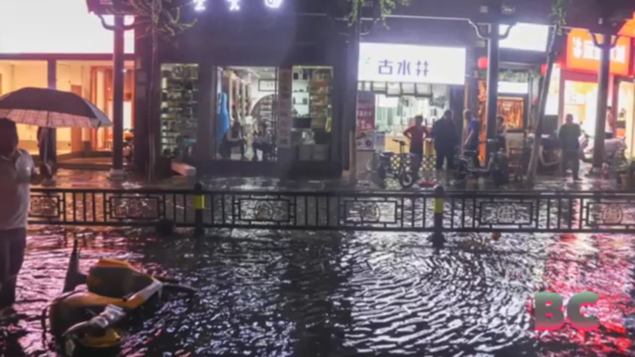 Millions at risk of floods in China’s Guangdong province after heavy rain