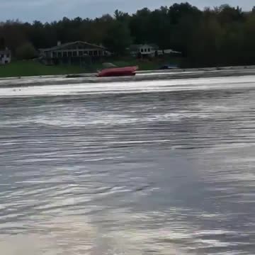 Flooding at Sanford Lake in Michigan causes massive damage
