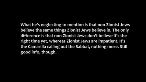 Jewish Man on Jews