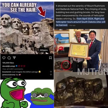 Helicopter Rides over Rushmore Canceled. Donald Trump will be on Mt Rushmore