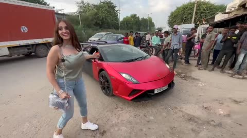 Indian police pulled us over in Lamborghini, arrested