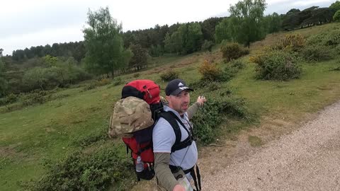 Hiking in the new forest. Vlog0