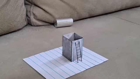 Easy paper 3d art 🎨 Awesome art 🎭