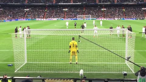 Cristiano Ronaldo Penalty Shot Hits Camera Holder In The Face