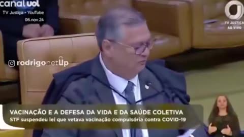 FLAVIO DINO DISCORRE SOBRE A LIBERDADE DELE DE TOLHER A SUA LIBERDADE