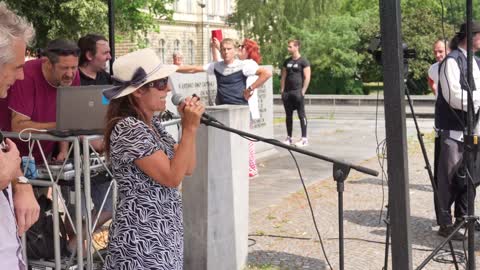 Shod ljudske koalicije za redni postopek ZNB in široko javno razpravo, 29.6.2022, Trg republike v LJ