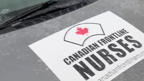 Canadian Frontline Nurses join the Freedom Convoy