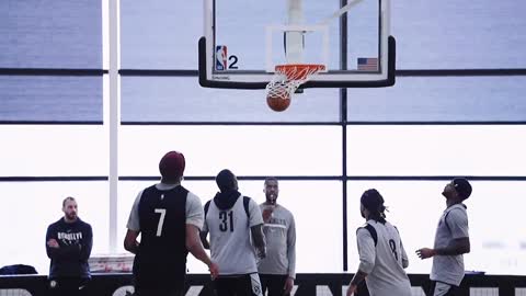 Nets in the rivalry training