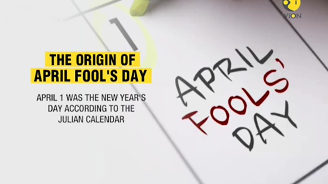 Why is April 1st called the fool's day?