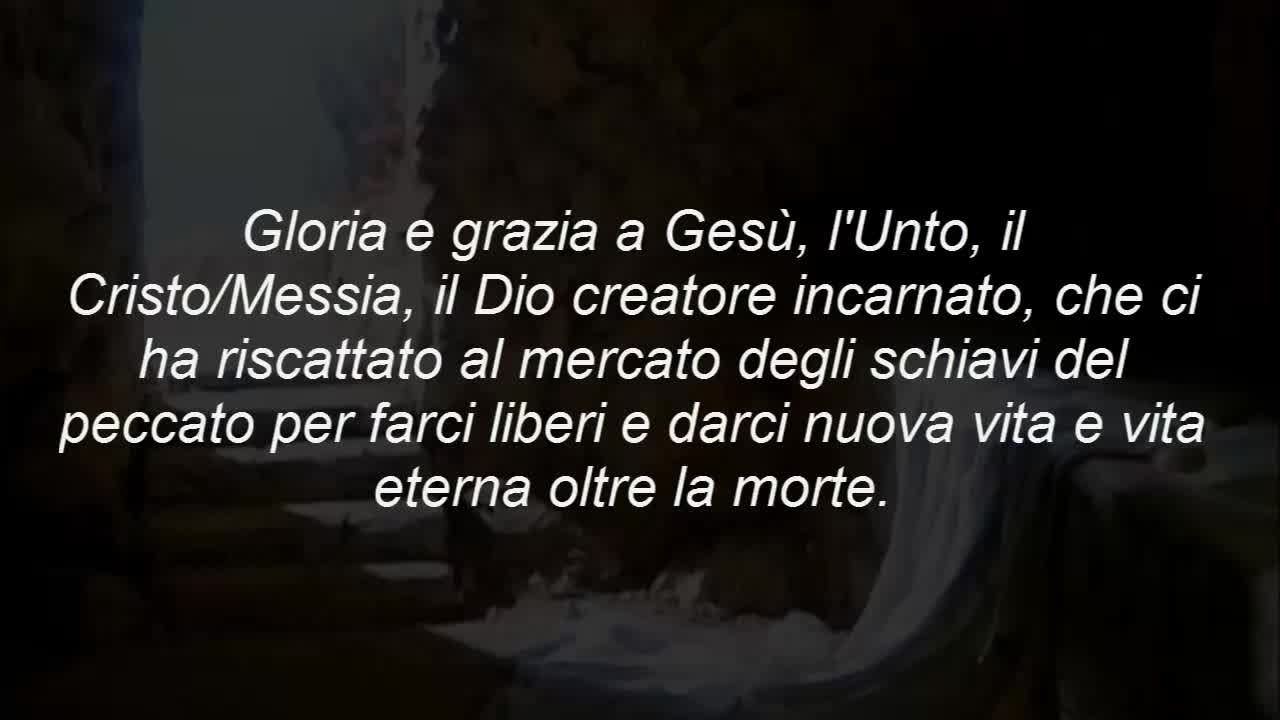 La pronuncia del nome di Gesù,Yeshua in ebraico e in greco Iēsoûs ITALIANO:Gesù l'Unto(Cristo/Messia) GRECO: Iēsoûs khrīstós EBRAICO:Yeshua Ha’Mashiach. letteralmente "YHWH è salvezza" quindi "DIO è SALVEZZA"