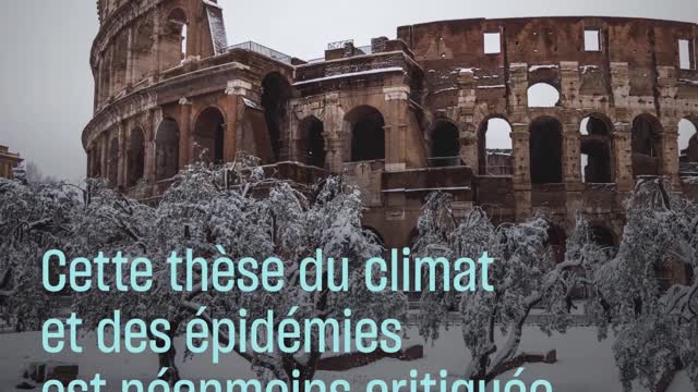 La peste et le refroidissement climatique à l'origine de la chute de Rome ?