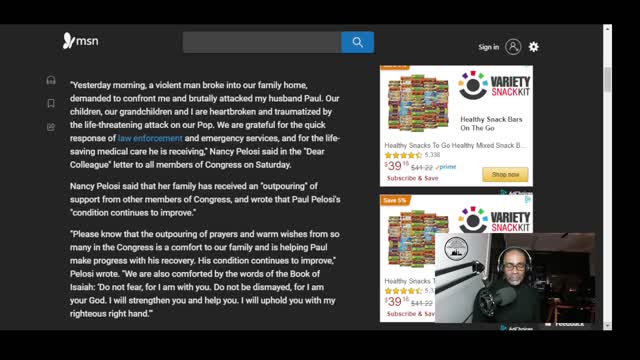 Paul Pelosi Found Hammered...Again