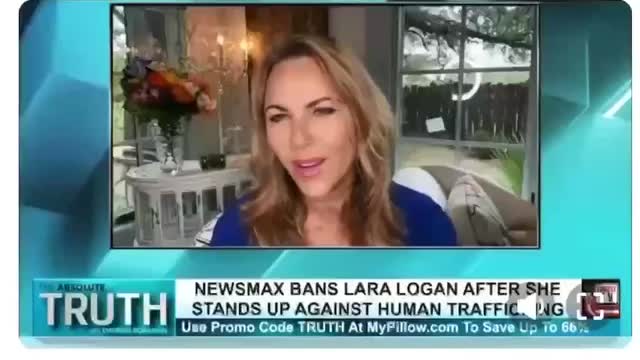 Lara Logan speaks about being canceled from Newsmax, and asks the where does the blood come from.