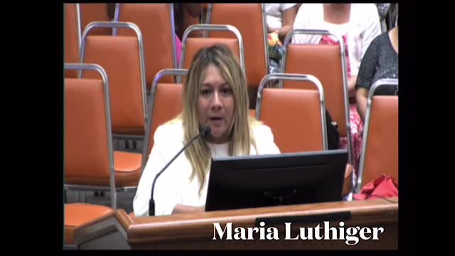 August 9, 2021 CCIS School Board Meeting - Maria Luthiger